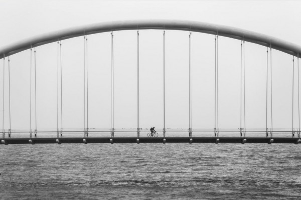 BRIDGE CYCLIST