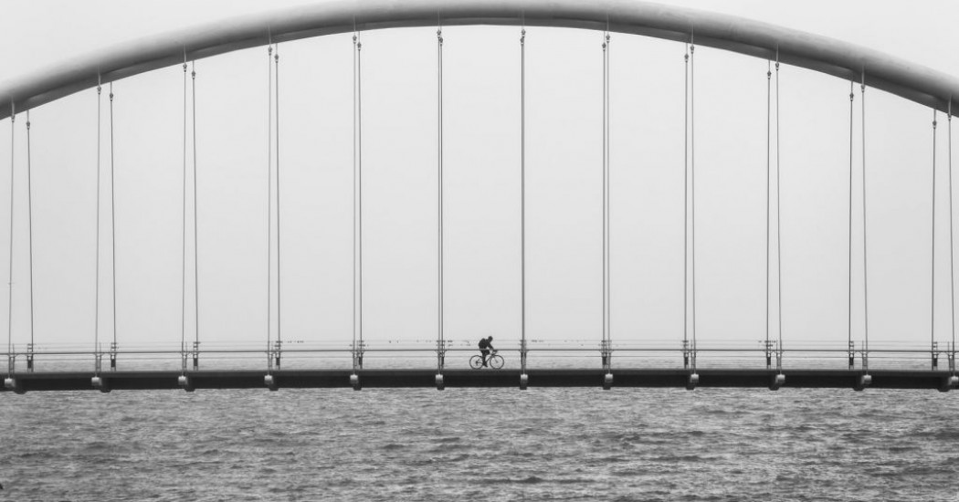 BRIDGE CYCLIST